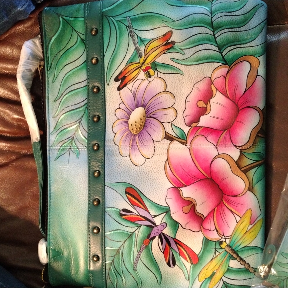 Anuschka Bag, coin purse, envelope wallet